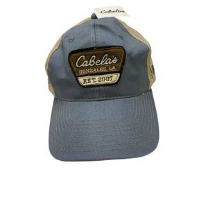 Cabela's Gonzales, Louisiana Hat EST. 2007 Worlds Outfitter w/Louisiana Boot